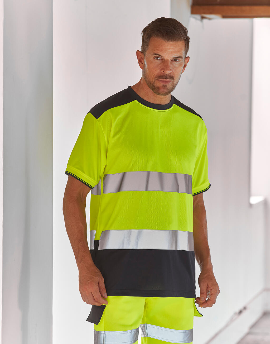 Hi-Vis Two Tone T-Shirts - Vue 5