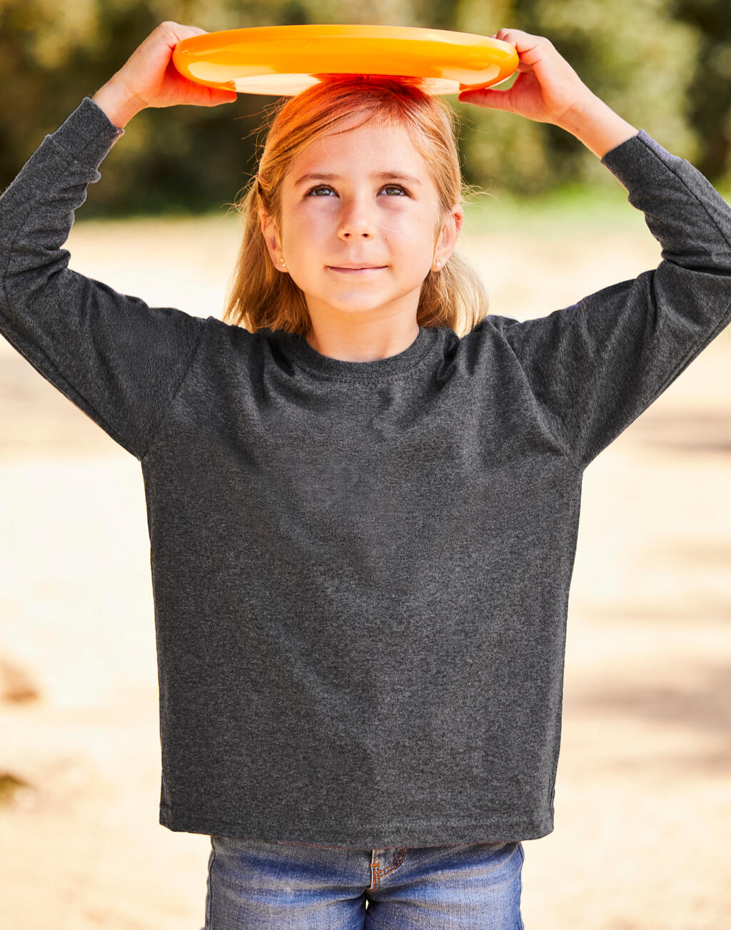 Kids Valueweight Long Sleeve T - Vue 2