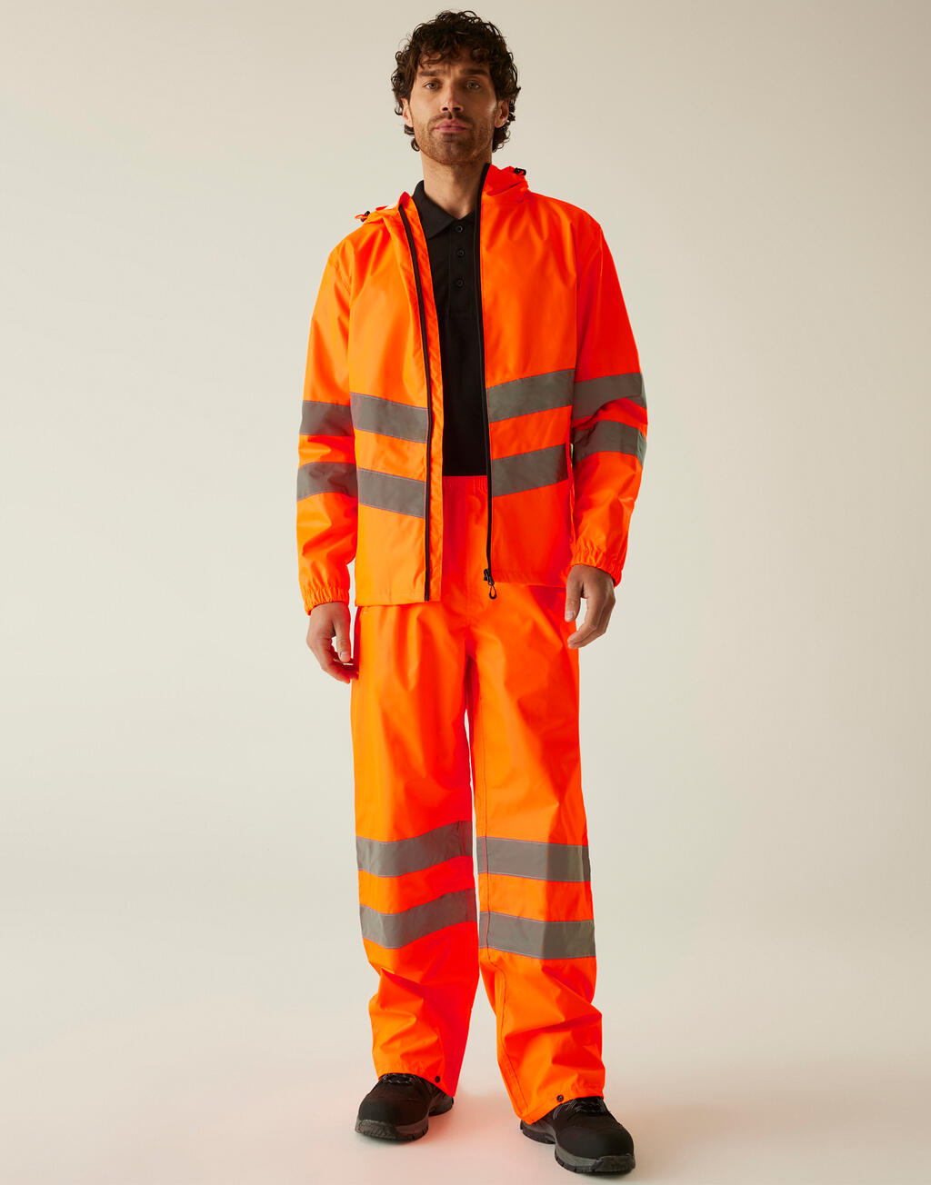 Hi-Vis Pro Packaway Jacket - Vue 5