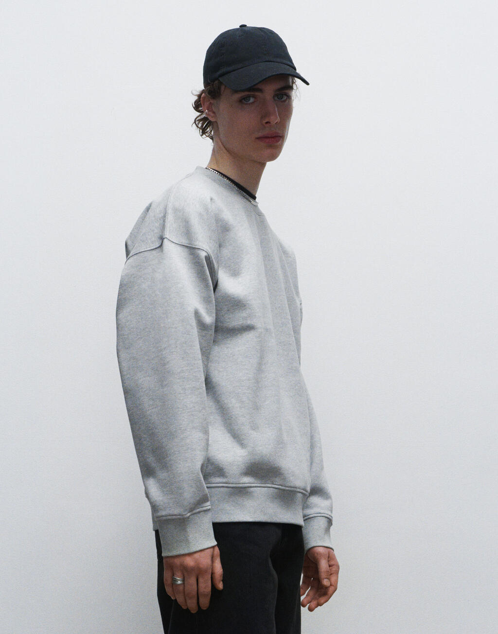 Mens Boxy Sweatshirt - Vue 5