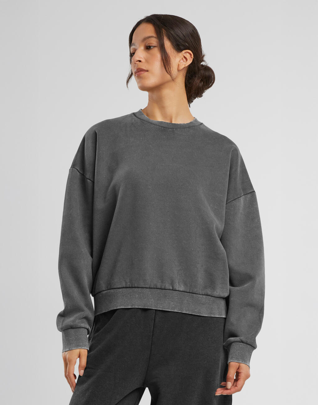 Ladies Vintage Heavy Crewneck - Vue 4