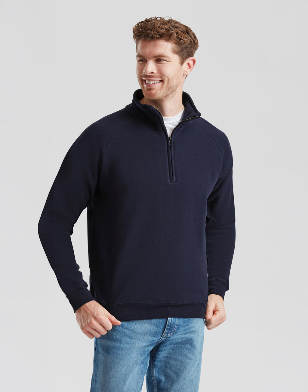 Classic Zip Neck Sweat - Vue 2
