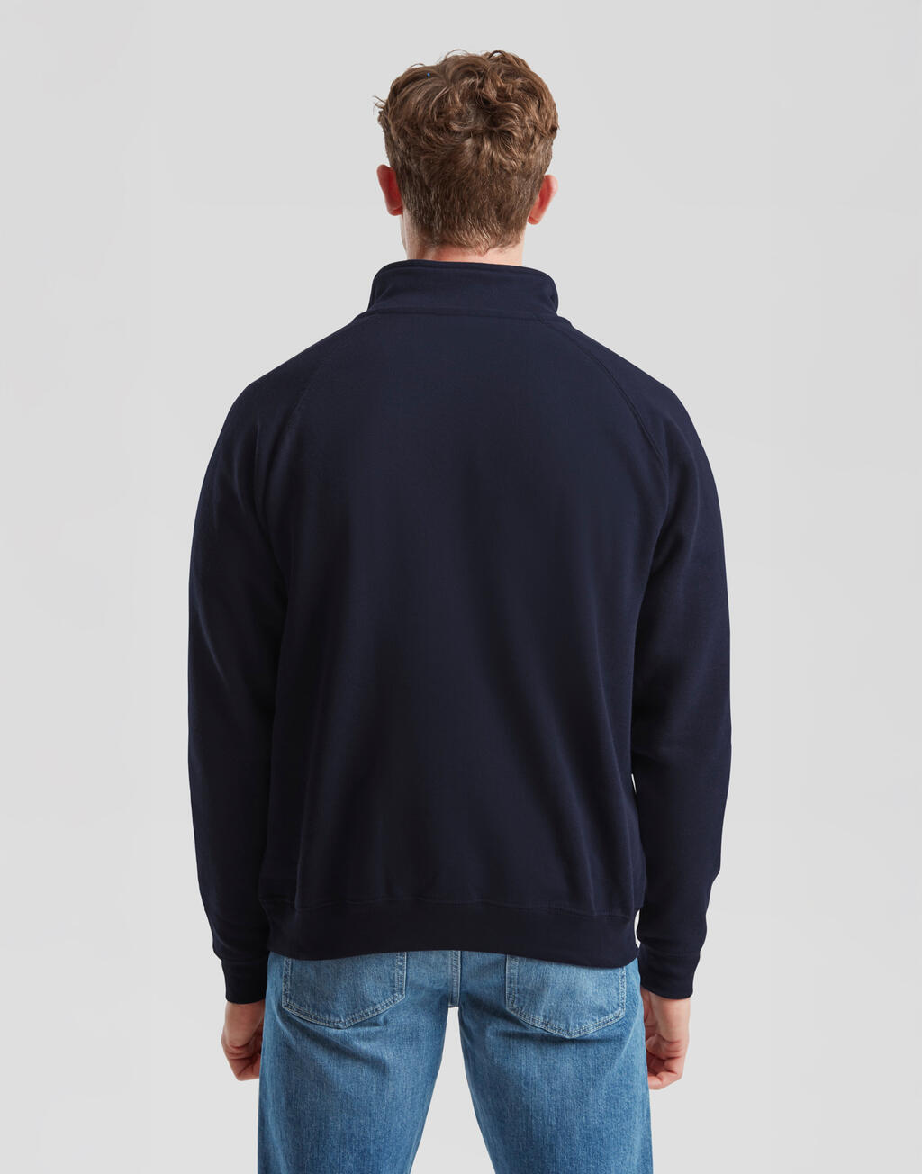 Classic Zip Neck Sweat - Vue 5