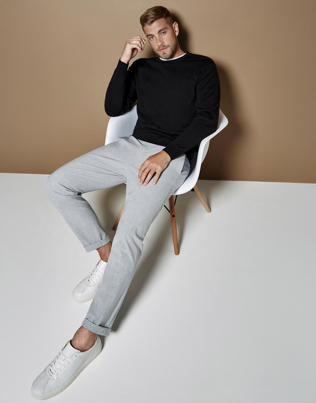 Regular Fit Arundel Crew Neck Sweater - Vue 2