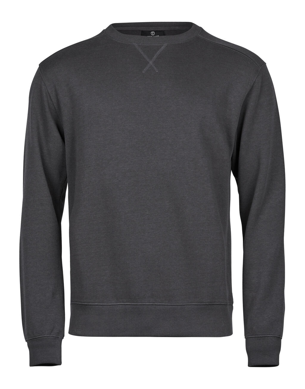Ribbed Interlock Crew Neck - Vue 2