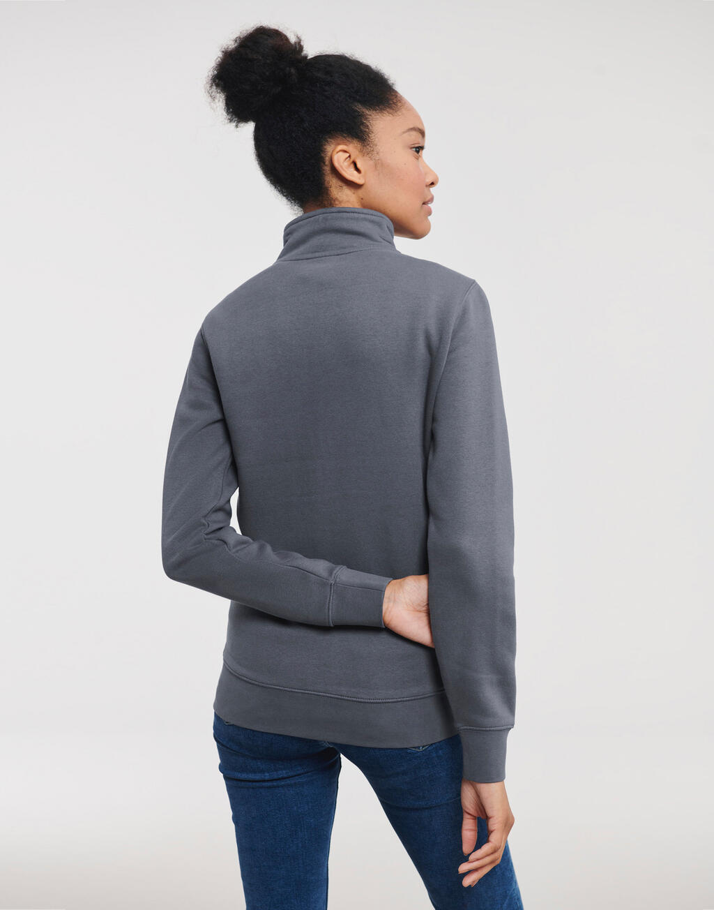 Ladies' Authentic Sweat Jacket - Vue 4