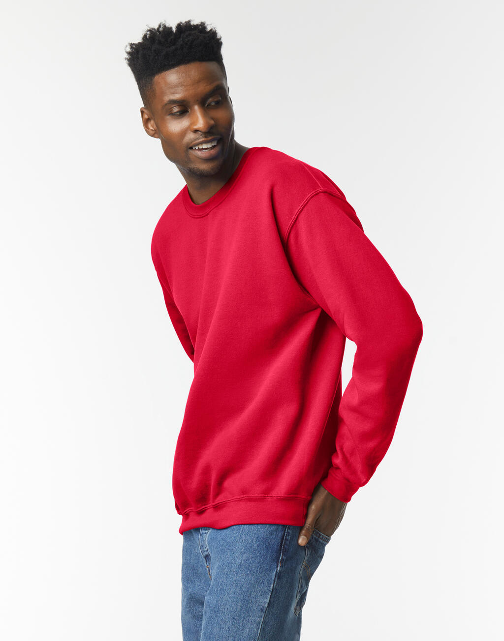 Heavy Blend Adult Crewneck Sweat - Vue 2