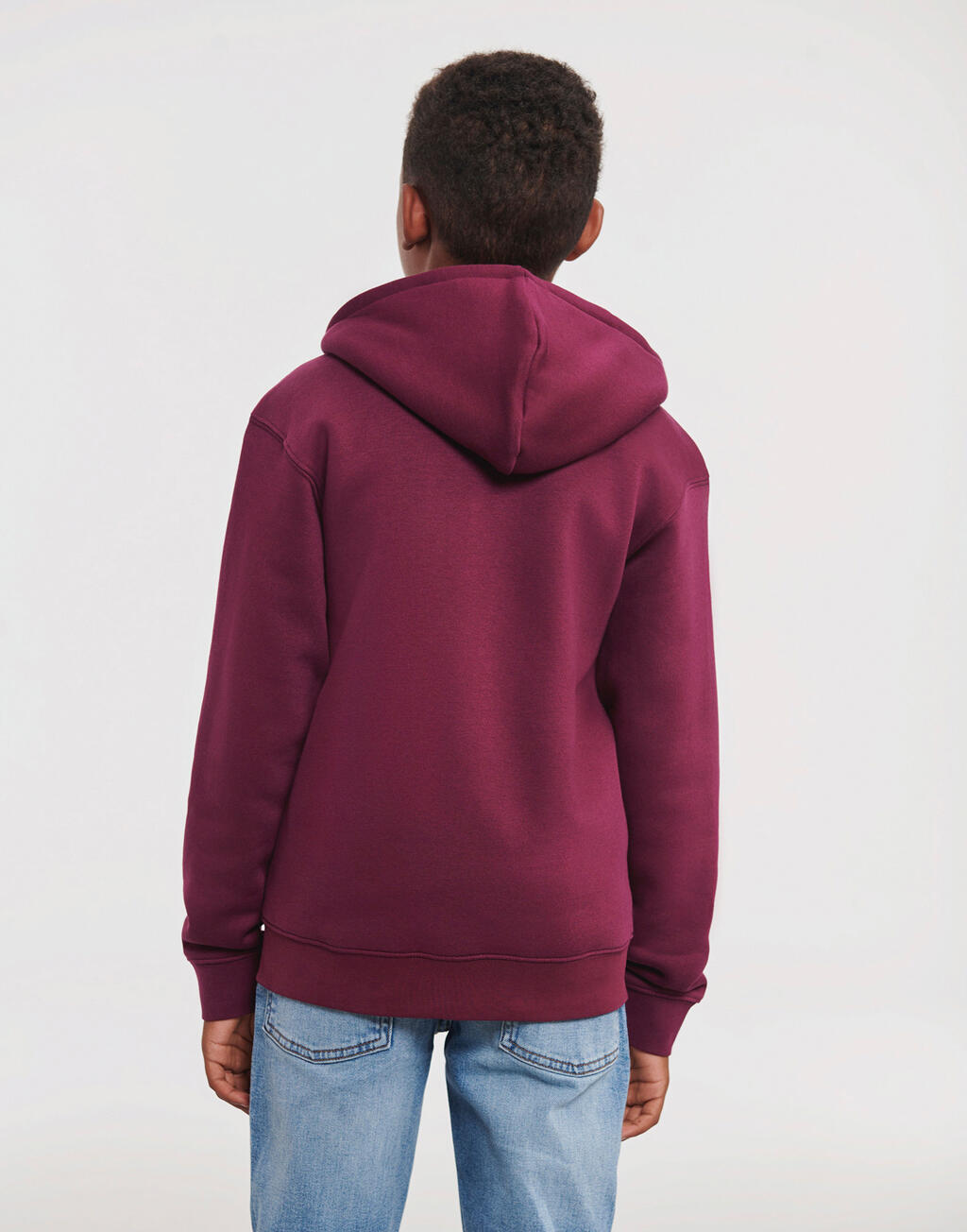 Kids' Authentic Zipped Hood Sweat - Vue 4