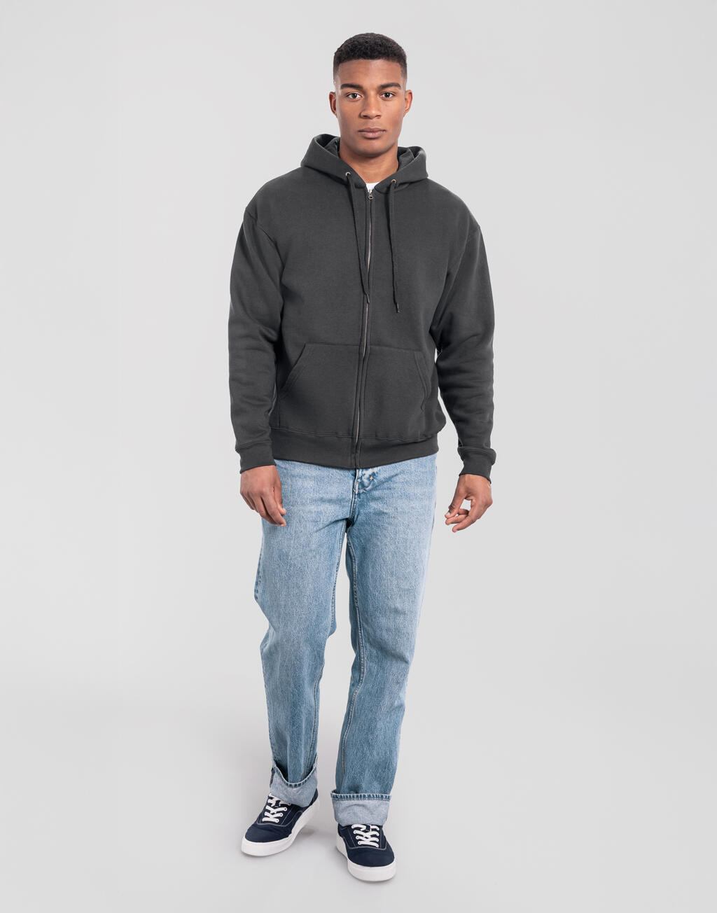 Iconic Premium Hooded Sweat Jacket - Vue 2