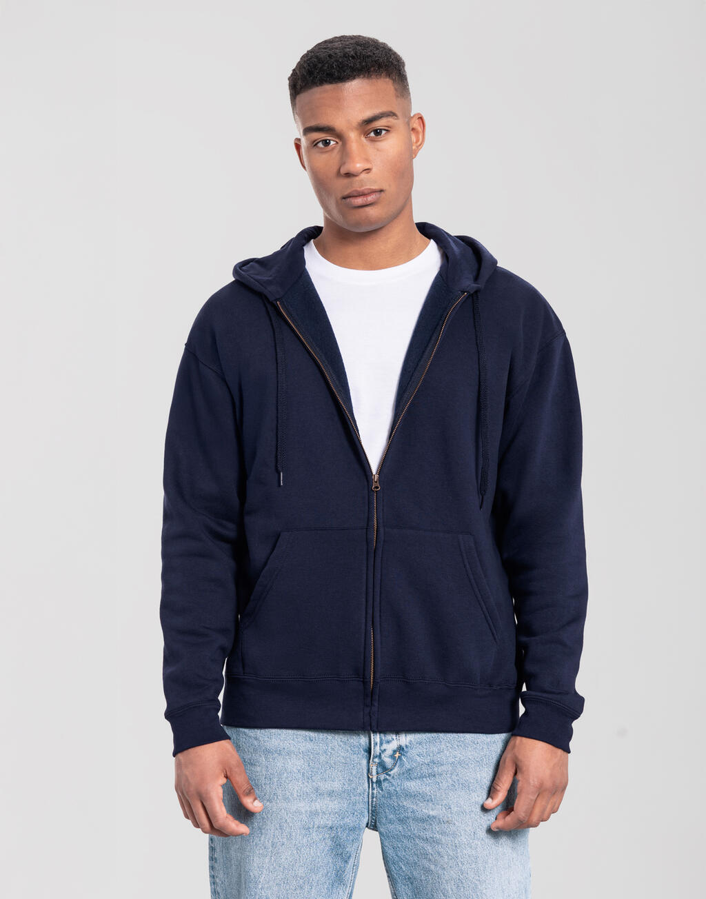 Iconic Premium Hooded Sweat Jacket - Vue 5