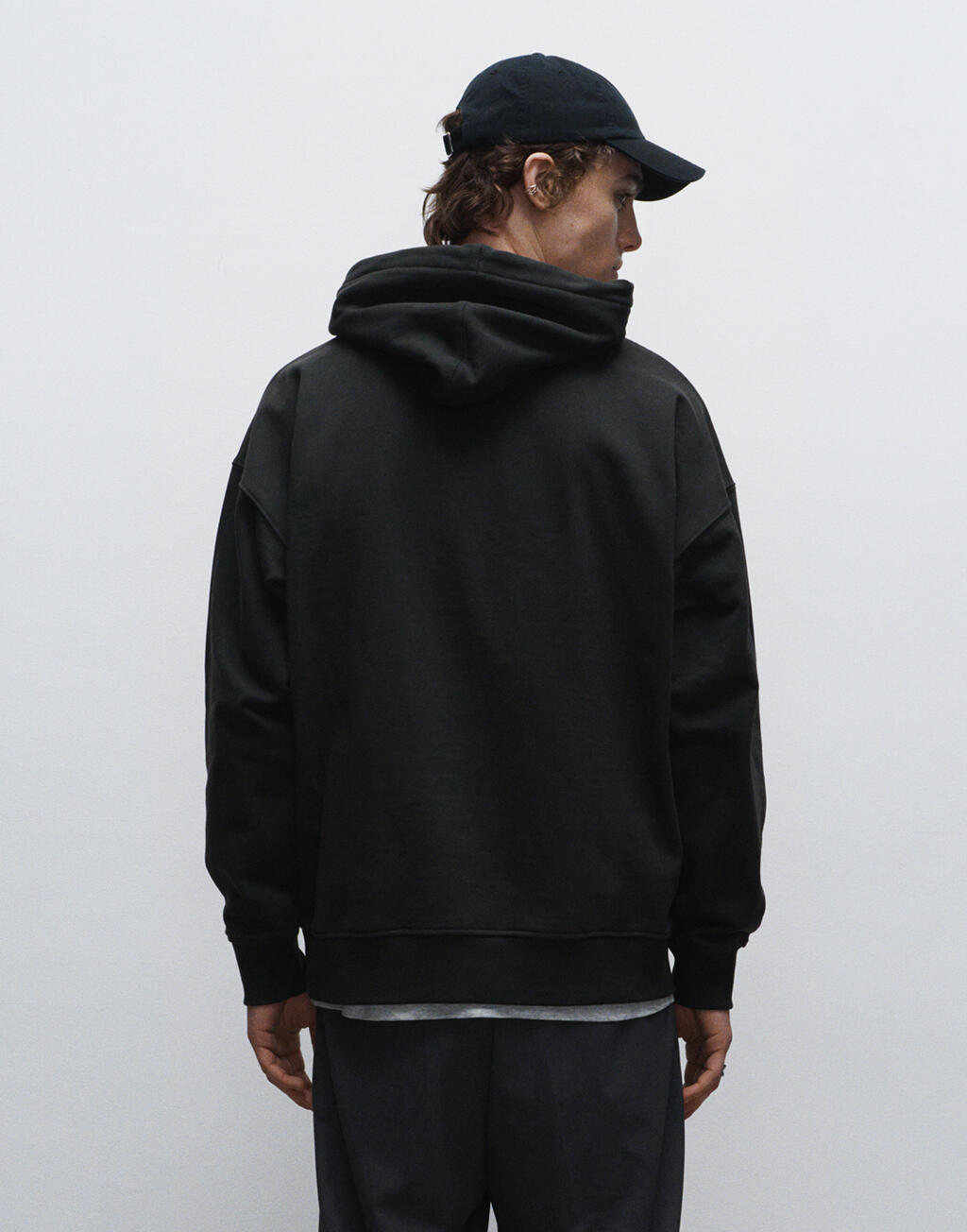 Mens Boxy Hoodie - Vue 5
