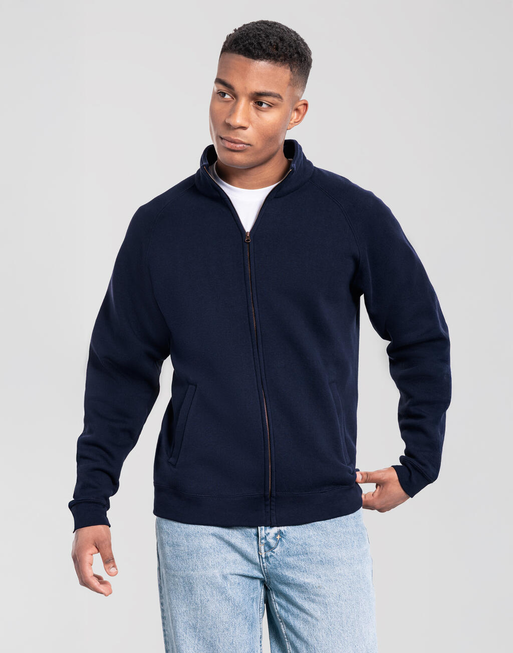 Iconic Premium Sweat Jacket - Vue 4