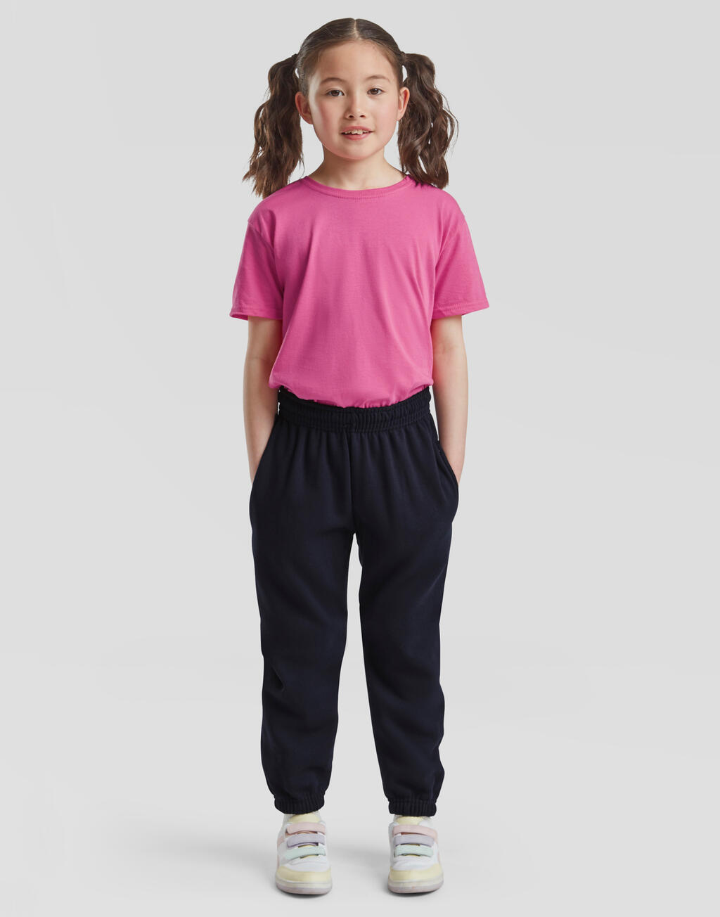 Kids Classic Elasticated Cuff Jog Pants - Vue 3