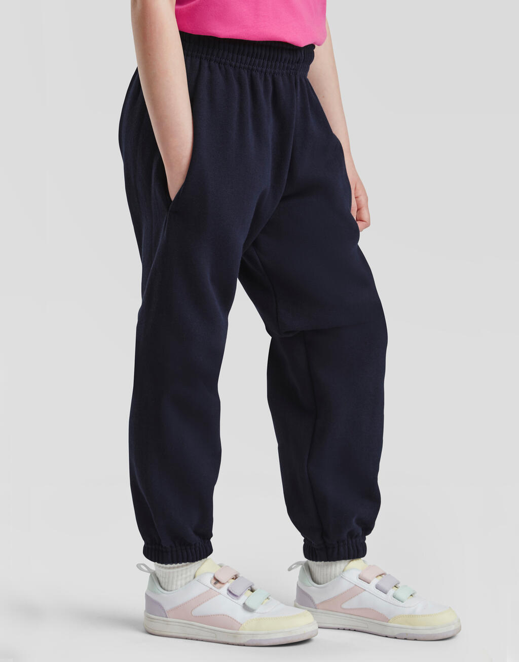 Kids Classic Elasticated Cuff Jog Pants - Vue 2