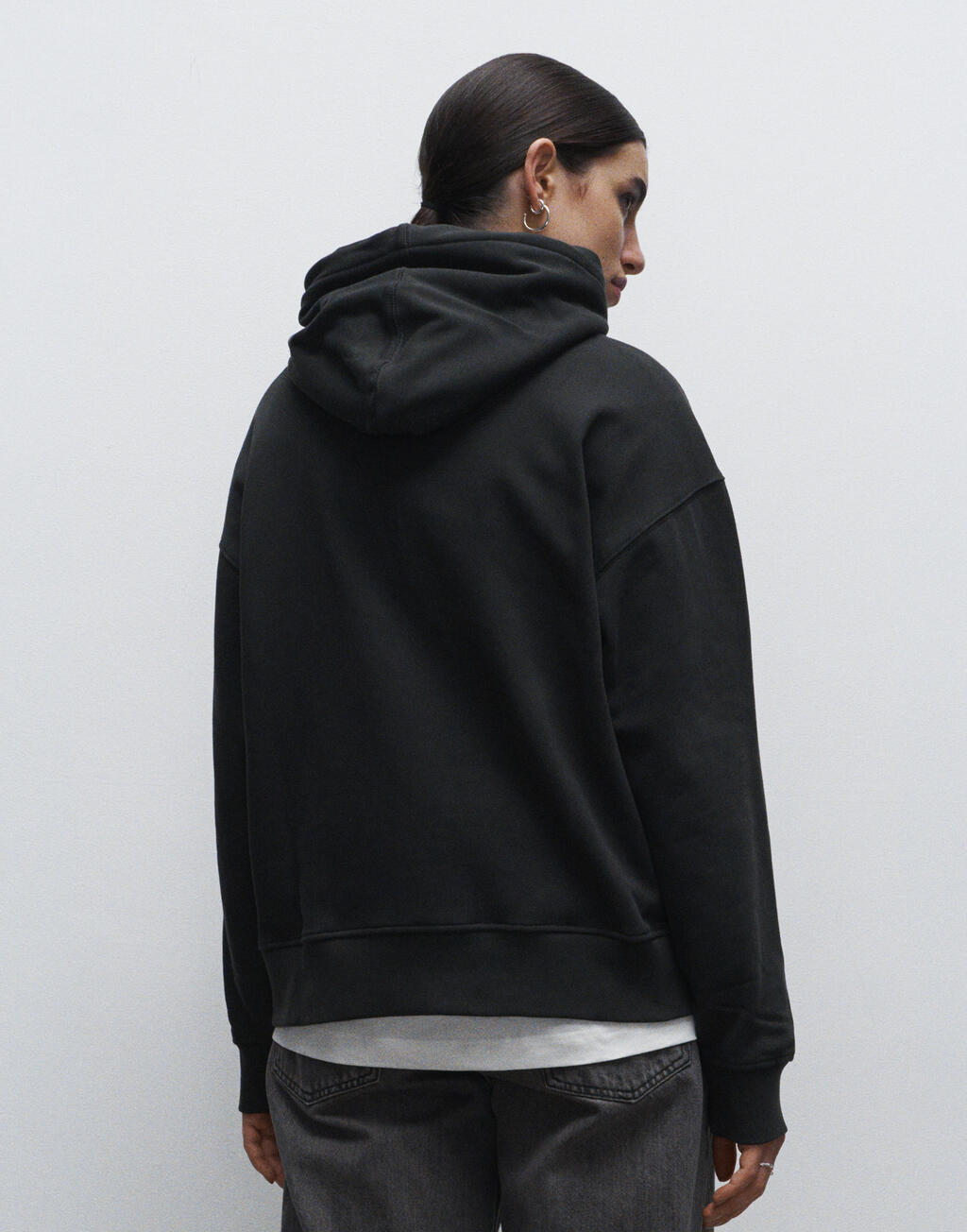 Womens Oversized Hoodie - Vue 4