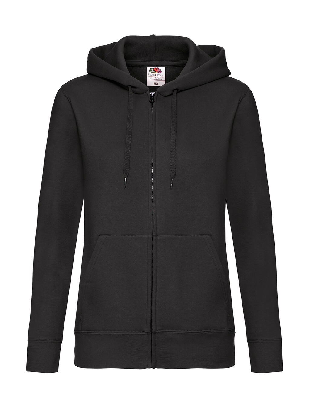 Premium Hooded Sweat Jacket Lady-Fit - Vue 5