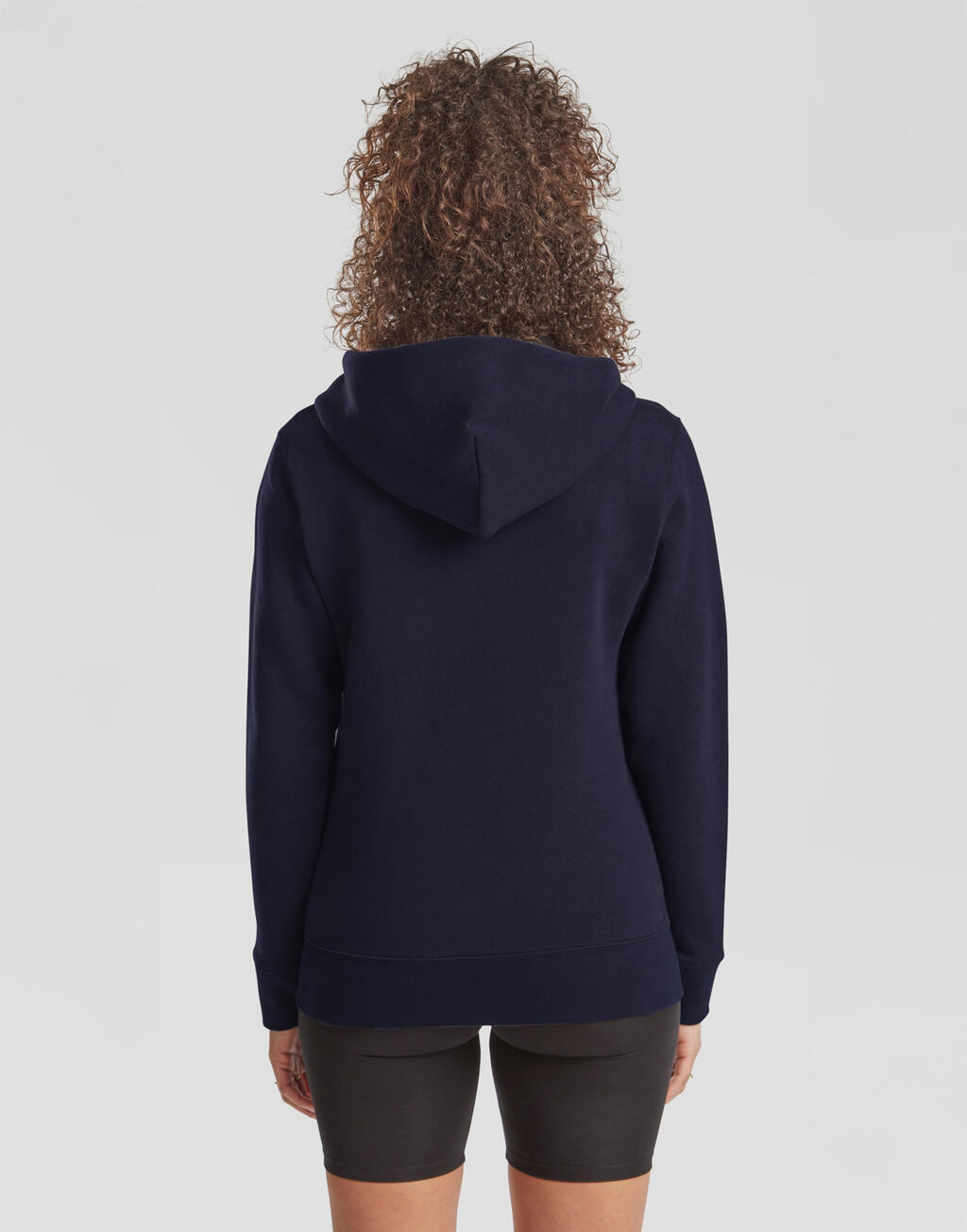 Premium Hooded Sweat Jacket Lady-Fit - Vue 4