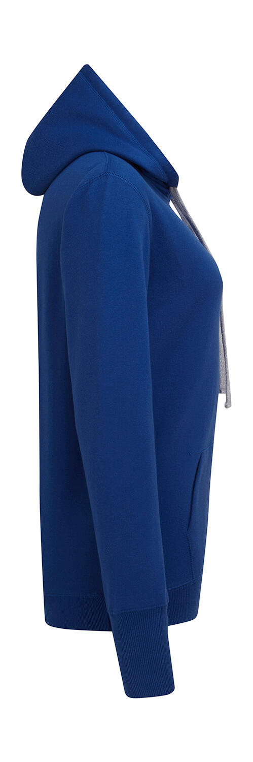 Contrast Hooded Sweatshirt Women - Vue 4