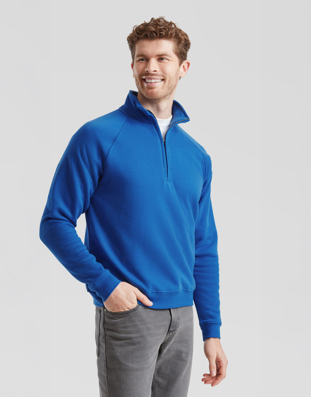 Premium Zip Neck Sweat - Vue 3