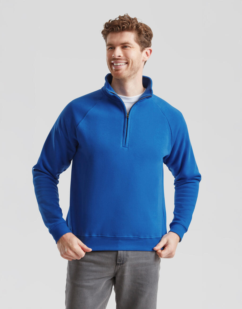 Premium Zip Neck Sweat - Vue 2