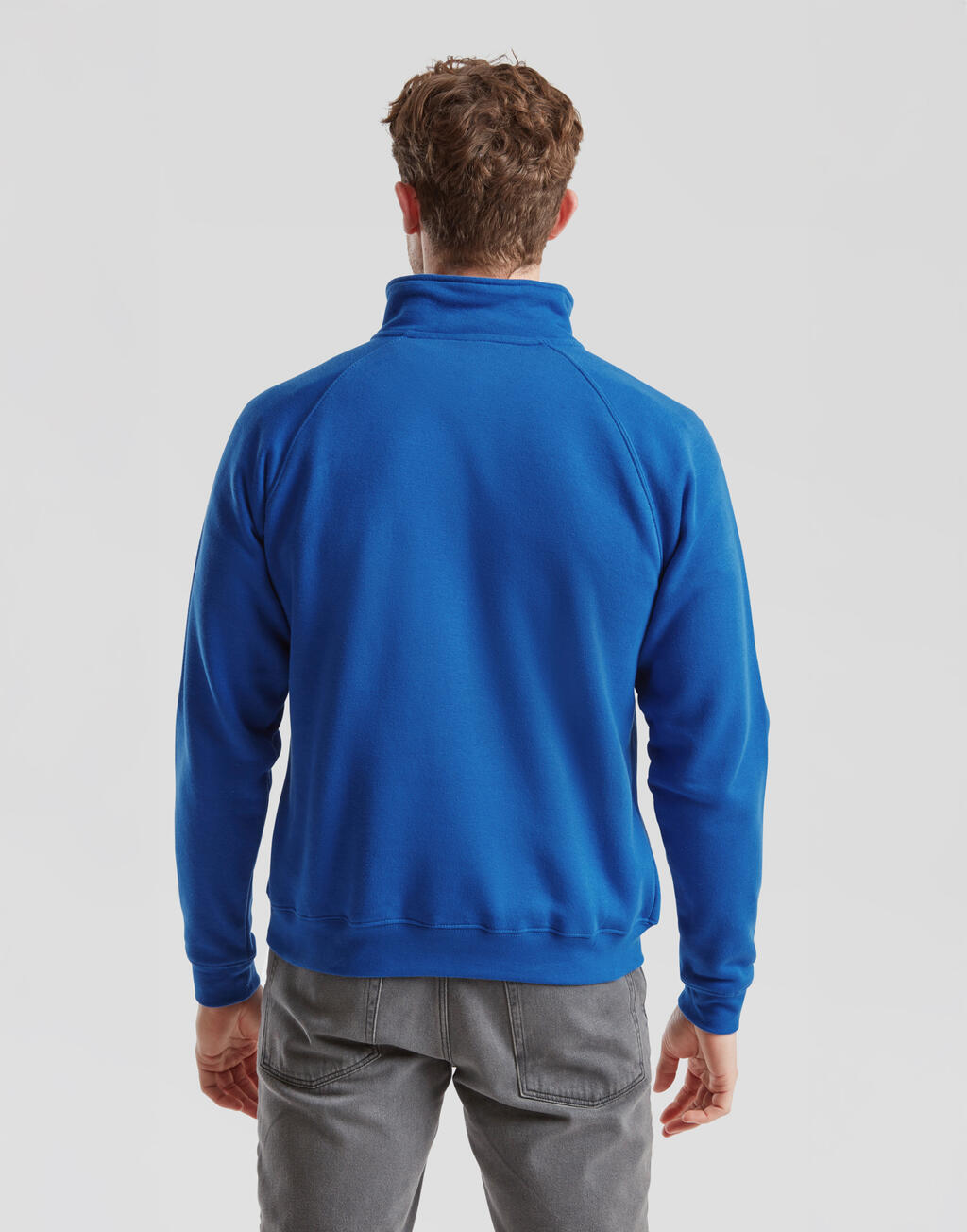 Premium Zip Neck Sweat - Vue 5