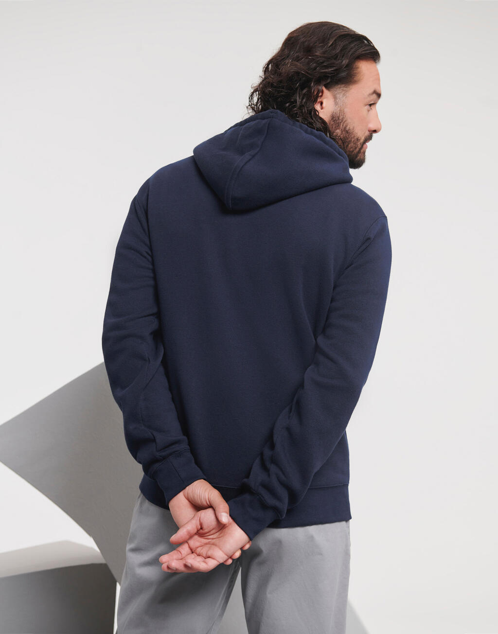 Men's Authentic Zipped Hood - Vue 4