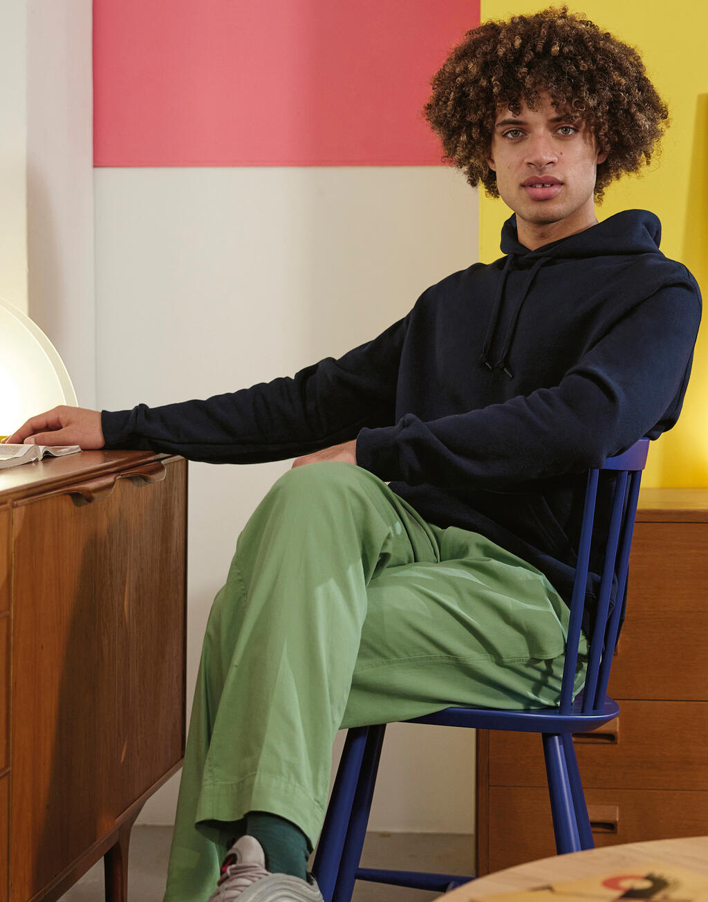 ID.003 Cotton Rich Hooded Sweatshirt - Vue 3