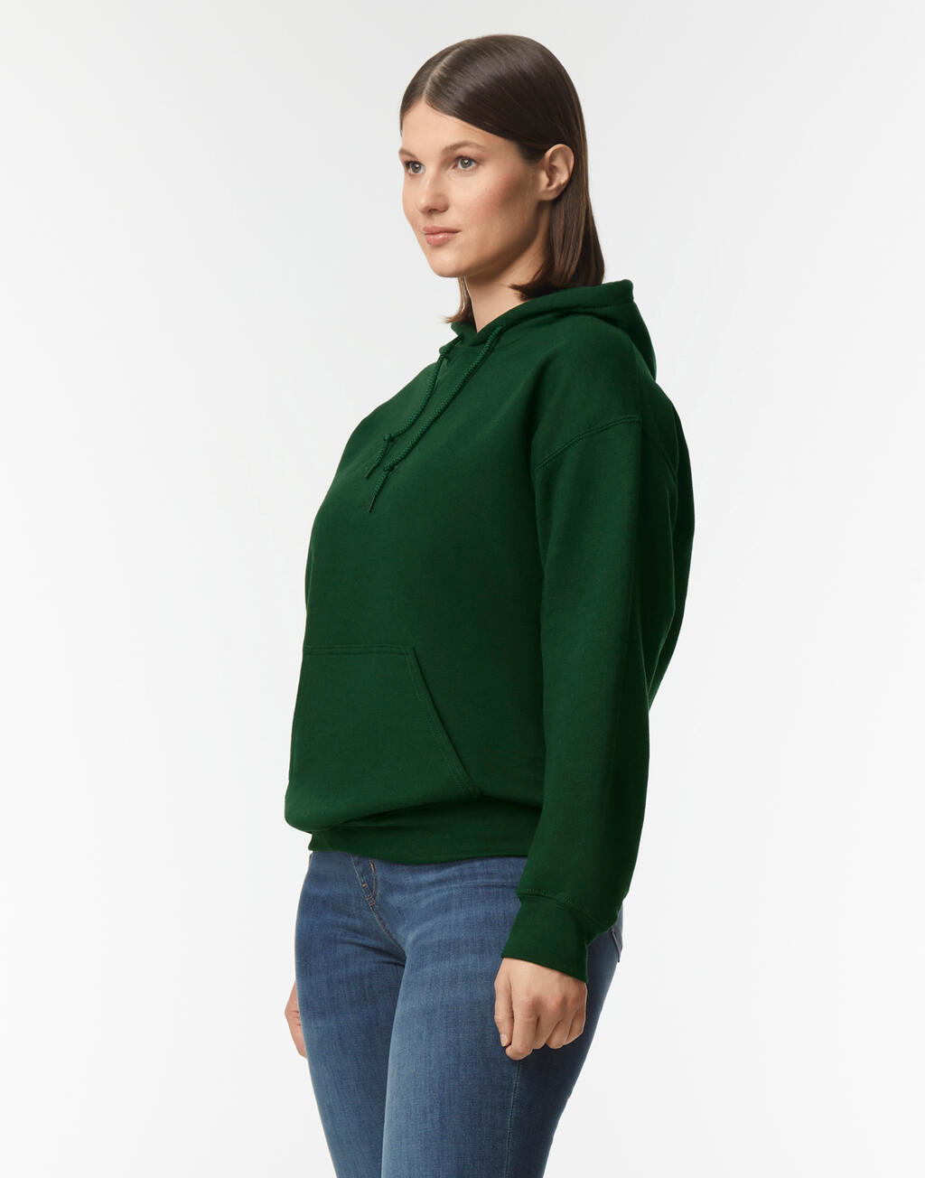 DryBlend Adult Hooded Sweat - Vue 2