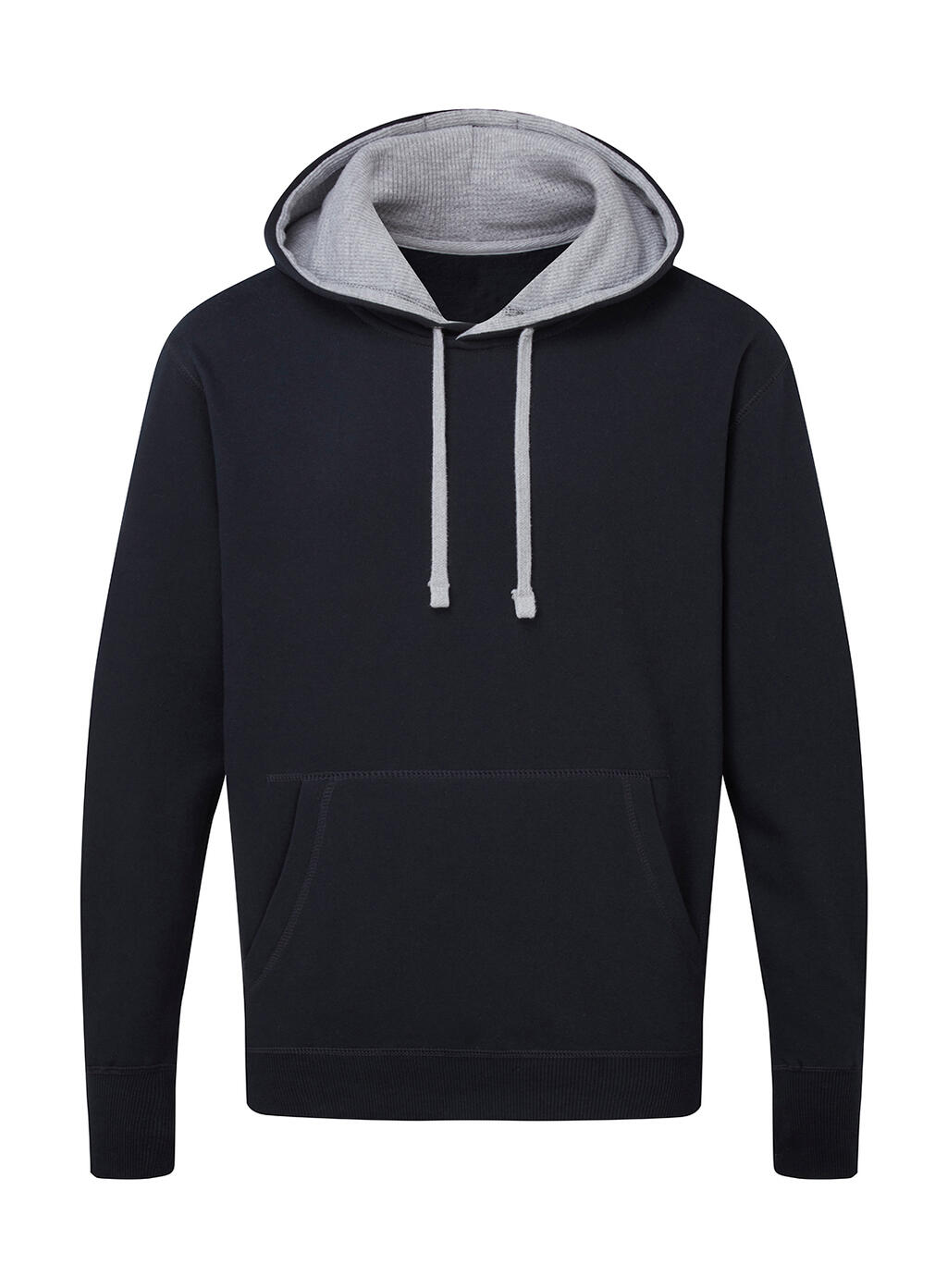 Contrast Hooded Sweatshirt Men