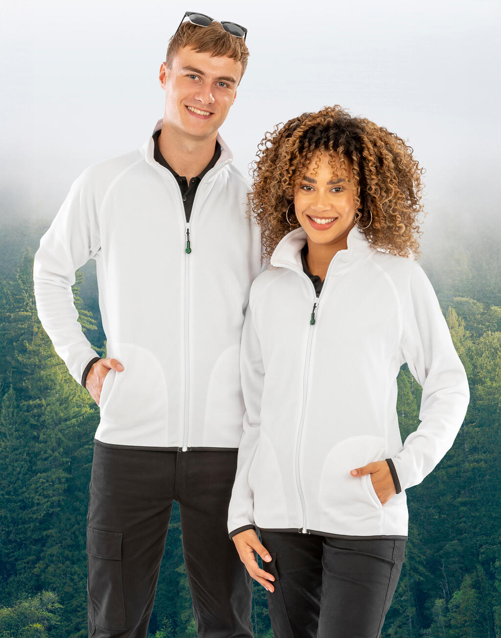 Recycled Microfleece Jacket - Vue 4