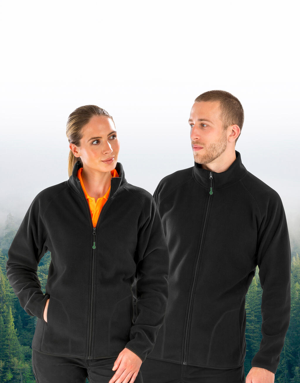Recycled Microfleece Jacket - Vue 2