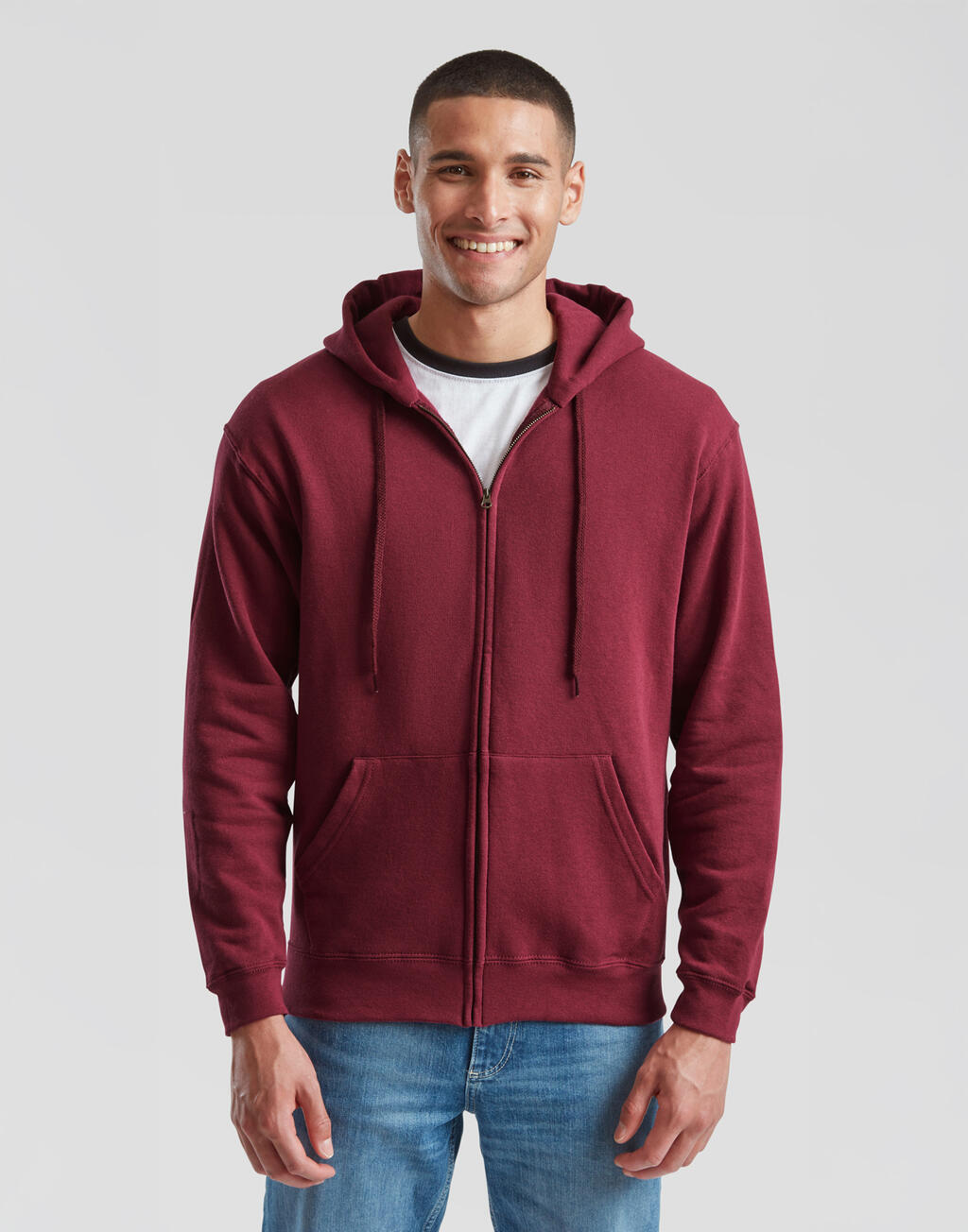 Classic Hooded Sweat Jacket - Vue 2