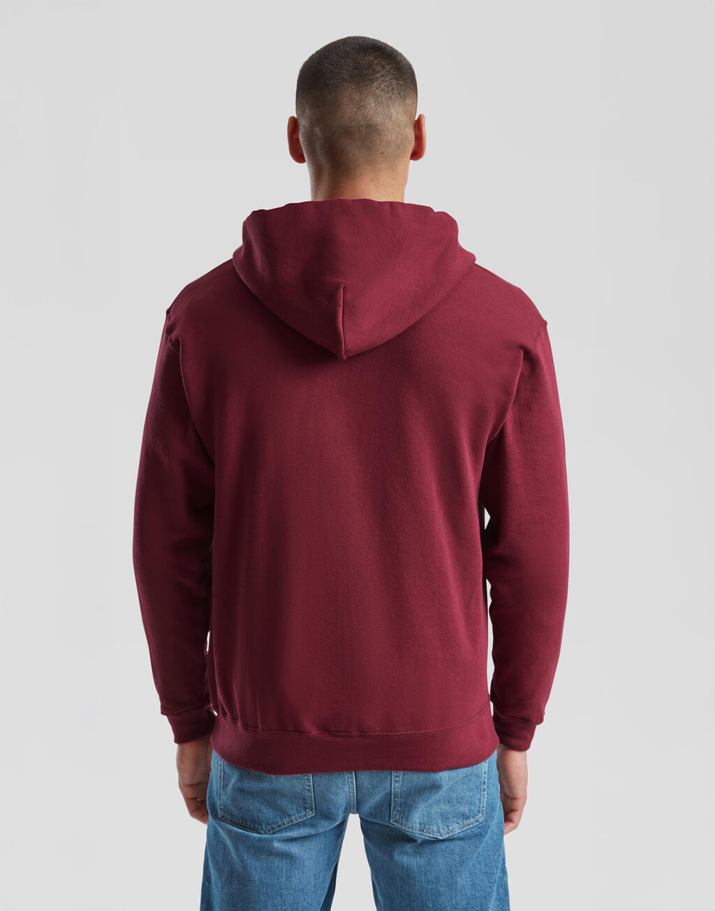 Classic Hooded Sweat Jacket - Vue 5