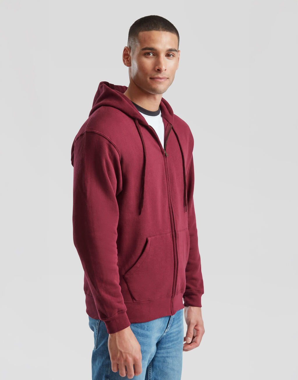 Classic Hooded Sweat Jacket - Vue 3