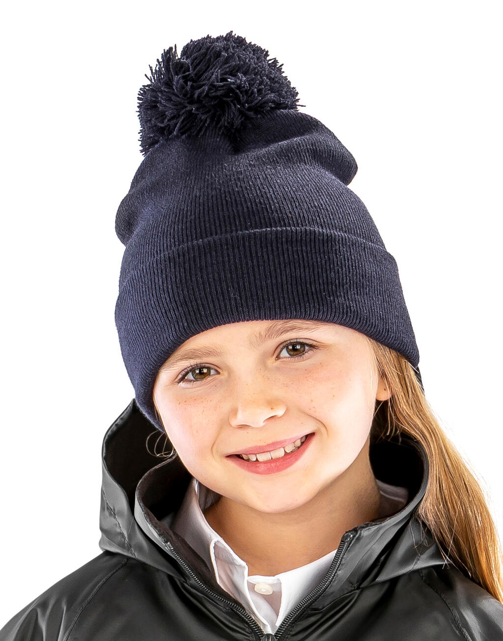 Junior Pom Pom Beanie - Vue 4