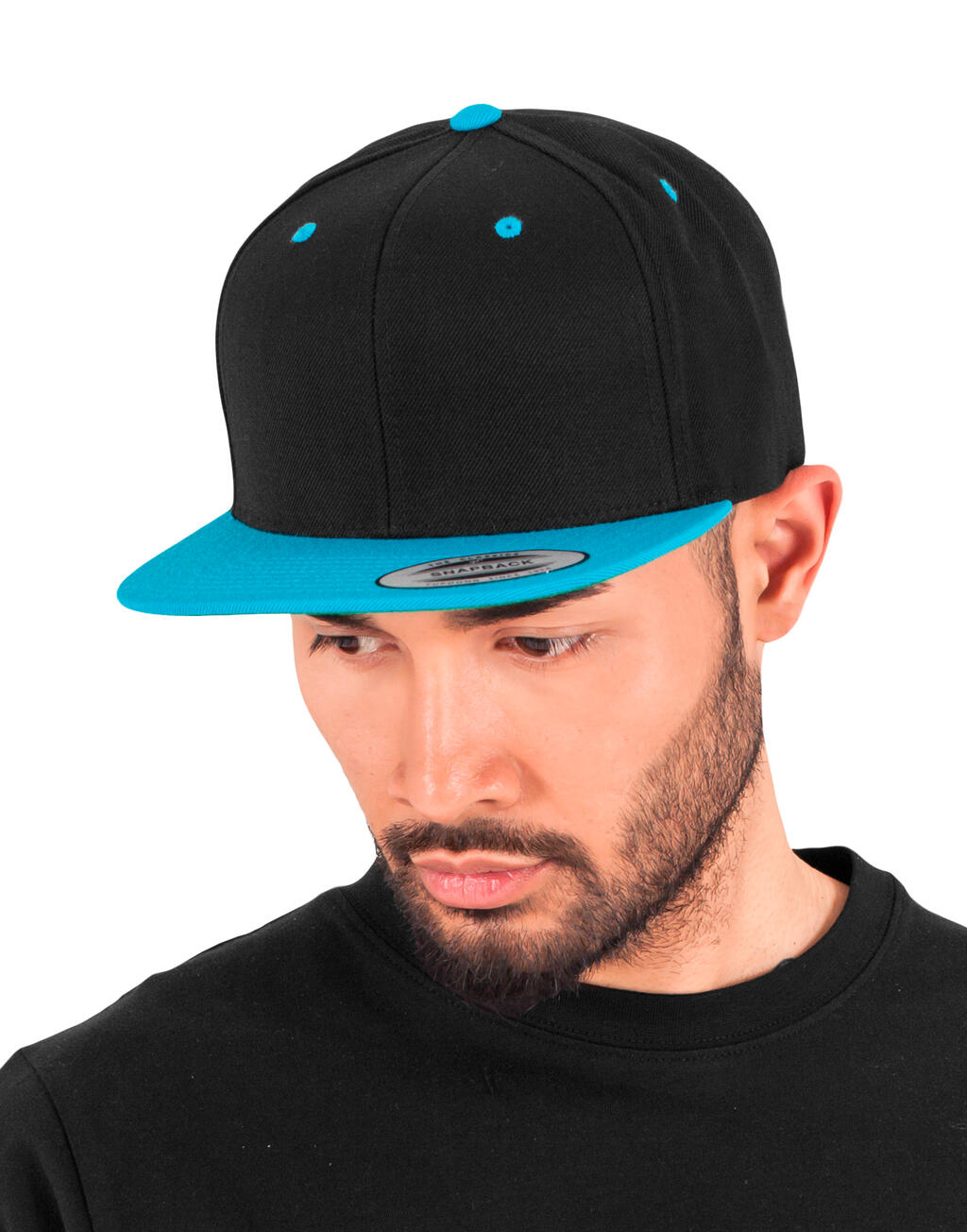 Classic Snapback 2-Tone Cap - Vue 2