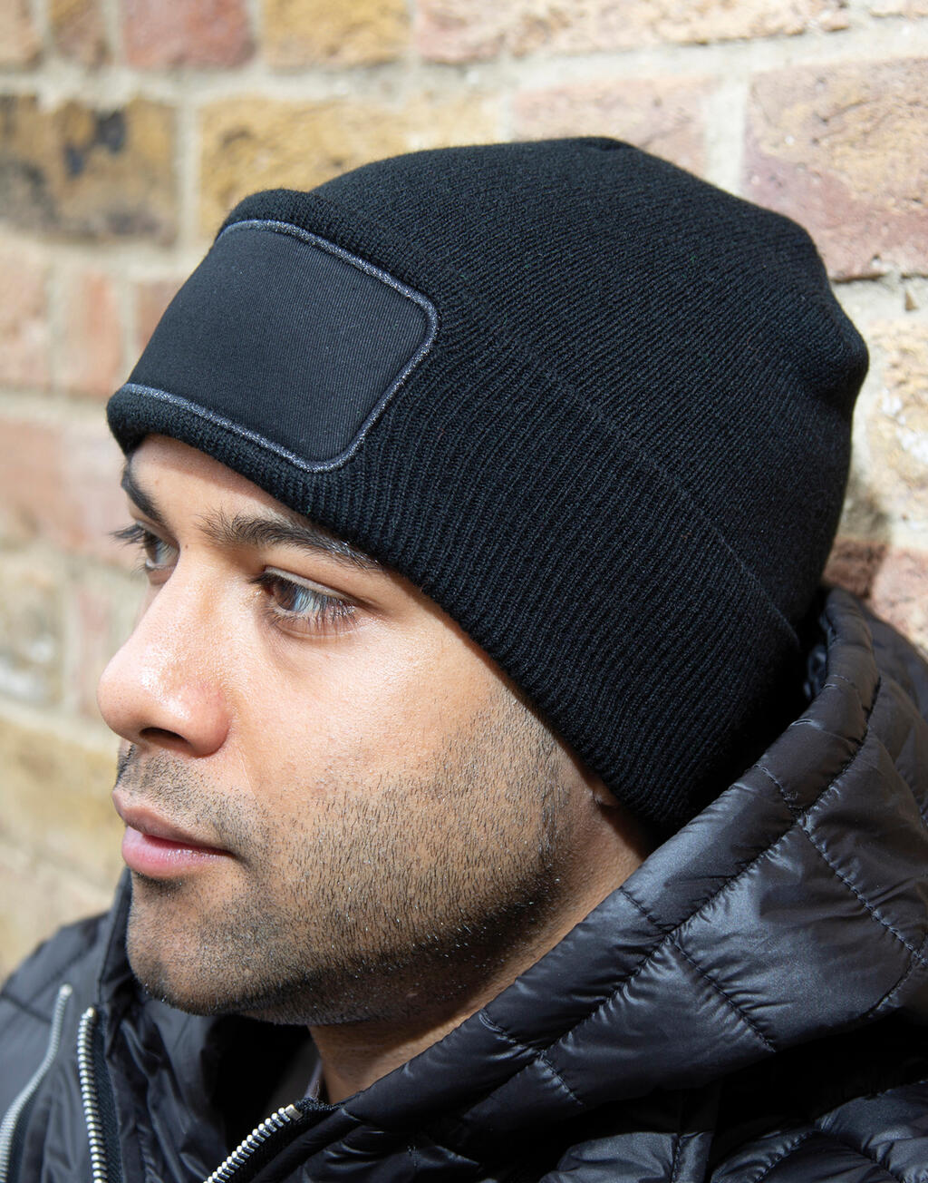 Double Knit Printers Beanie - Vue 2
