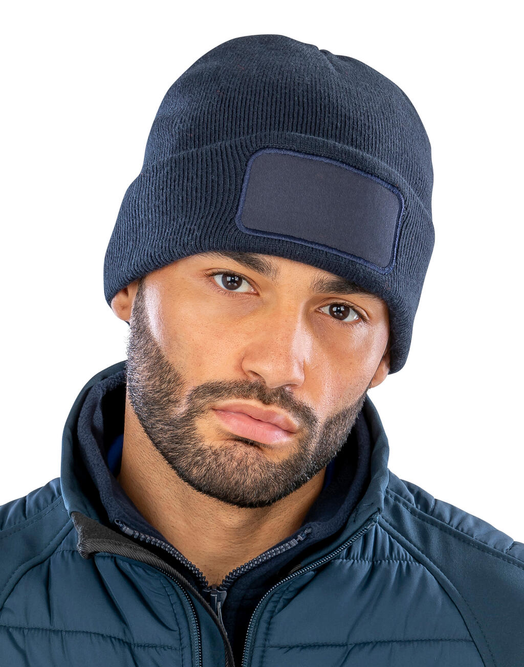 Double Knit Printers Beanie - Vue 3