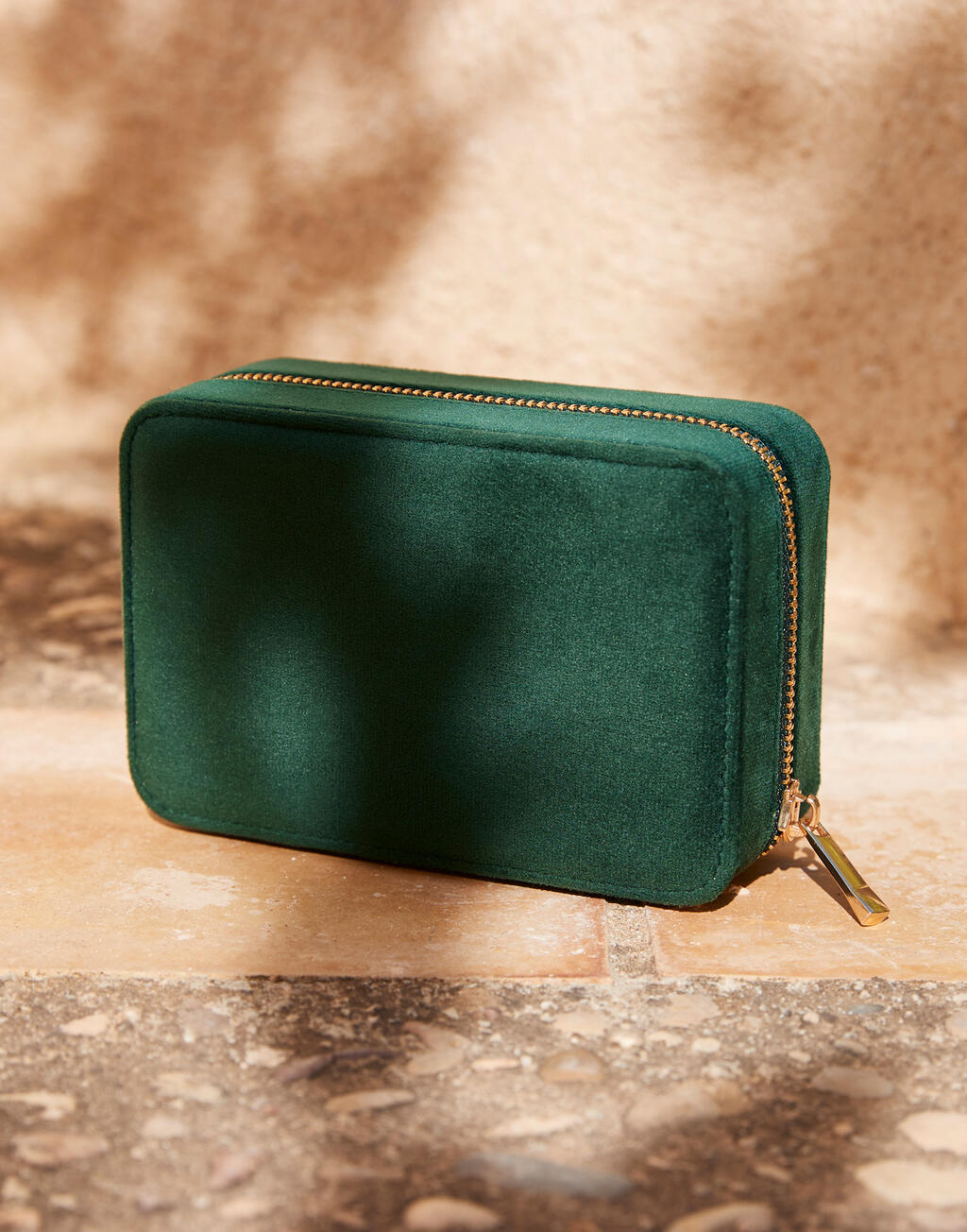 Velvet Travel Jewellery Box - Vue 2