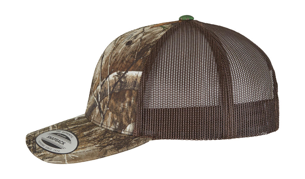 YP Classcis RealTree Camo Retro Trucker Cap - Vue 2