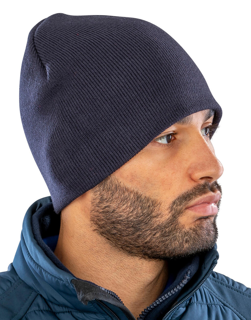 Soft Feel Cuffless Beanie - Vue 2