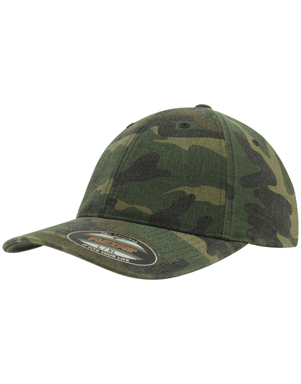 Flexfit Garment Washed Camo - Vue 5