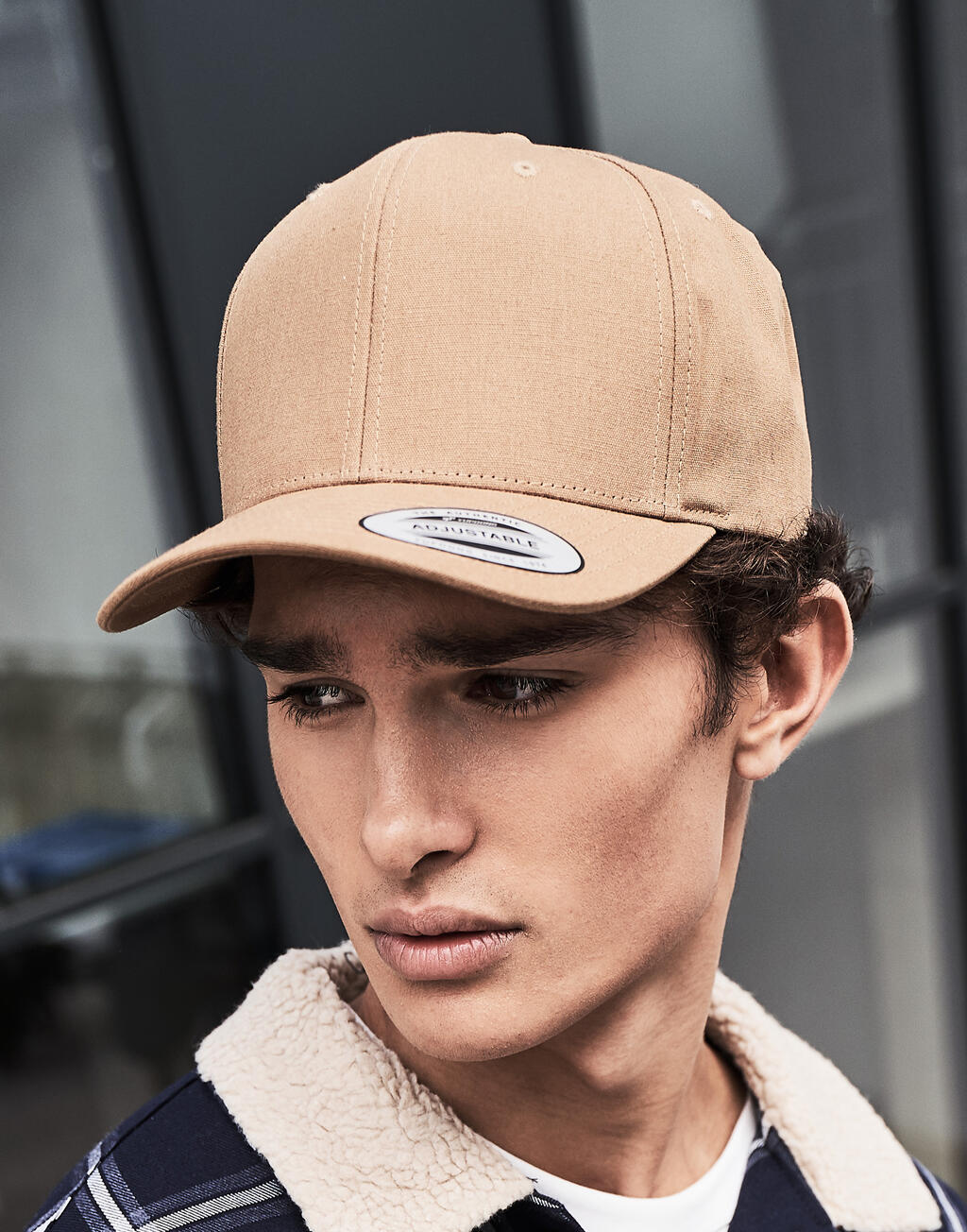 6-Panel Curved Metal Snap - Vue 2