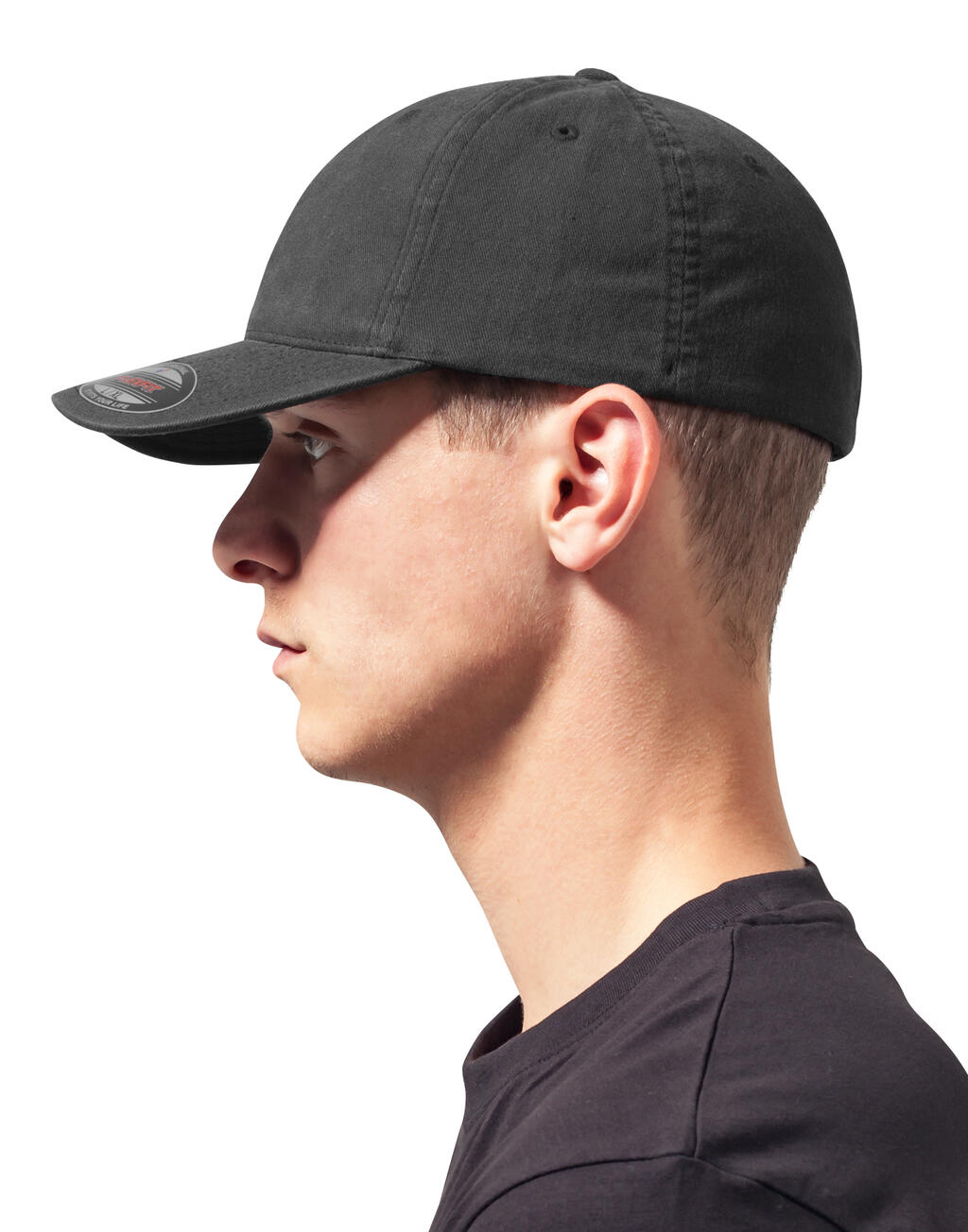Flexfit Garment Washed Cotton Dad Hat - Vue 2
