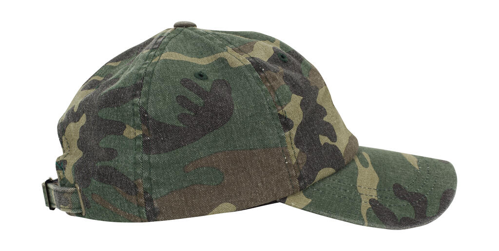 Low Profile Camo Washed Cap - Vue 4
