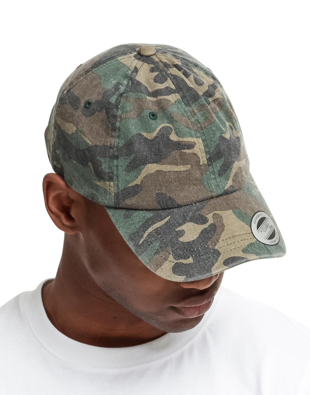 Low Profile Camo Washed Cap - Vue 2