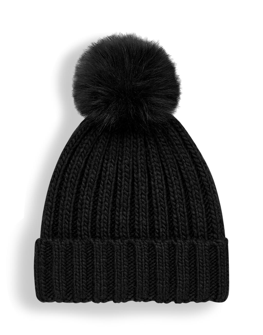 Bonnet Chunky Pop Pom Verbier - Vue 4