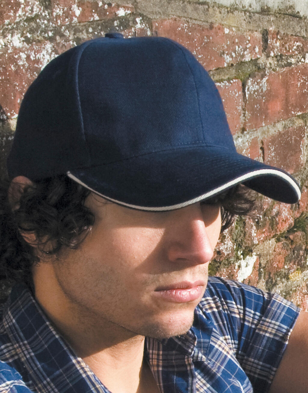Sandwich Brushed Cotton Cap - Vue 3