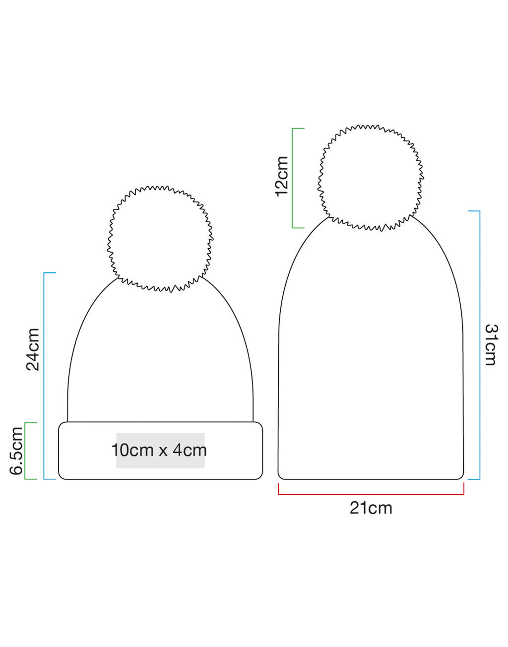 Bonnet Ombré - Vue 4