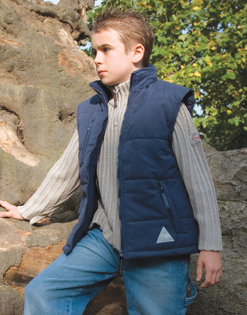 Junior Ultra Padded Bodywarmer - Vue 2